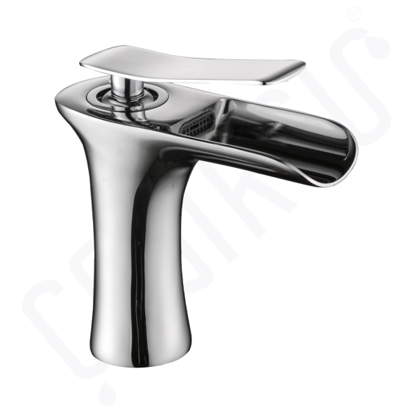 ŞELALE LAVABO BATARYASI KROM (KISA)